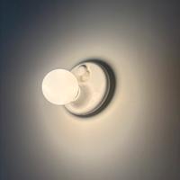 Coppia applique bianche