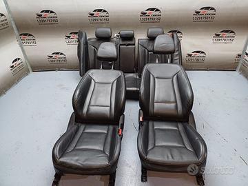 Set sedili in pelle nera hyundai i40 2015-2018 fac