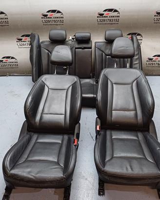 Set sedili in pelle nera hyundai i40 2015-2018 fac