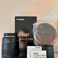 Obbiettivo CANON RF 135 mm 1.8, completo