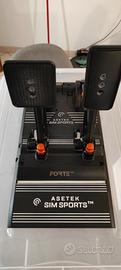pedaliera asetek sim sports p-st 2 