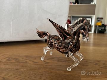 Cavallo rampante di murano