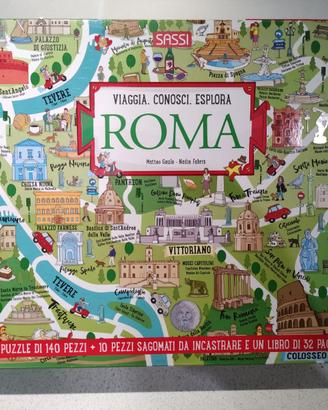 Puzzle di Roma in valigetta Sassi