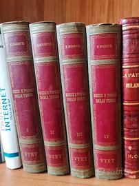 Razze e Popoli della Terra – UTET Biasutti – 4 vol