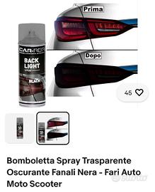 Spray trasparente nero CAR-REP 