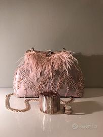 Borsa clic clac rosa cipria