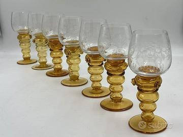 7 bicchieri da vino