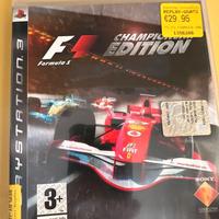 PS3 F1 champion Edition