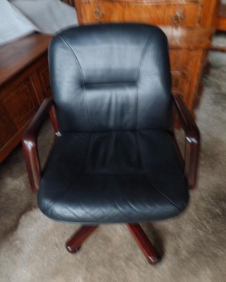poltroncina da ufficio vintage 