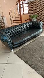 Divano in pelle Design Epoque di Egon Furstenberg