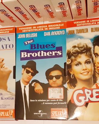 11 vhs! In inglese con fascicoli 