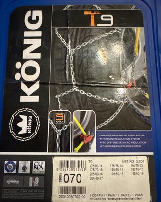 Koning t9 catene da neve 070