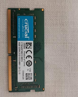 RAM 8GB 2133 MHZ SODIMM DDR4