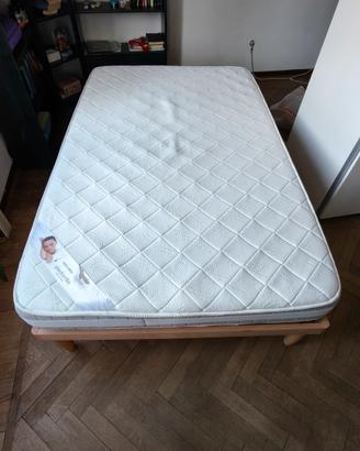 Rete letto e Materasso una piazza e mezza