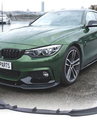 SPOILER LIP PER BMW F32 F33 F36 PACCHETTO M NERO O