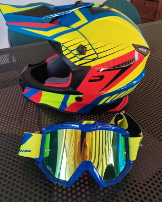 Casco moto-cross da bambino 