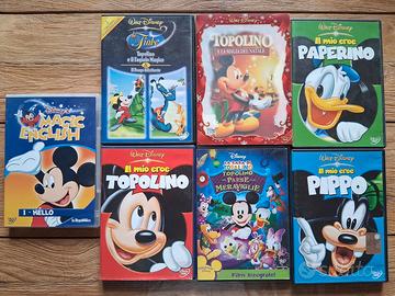 Lotto 13 dvd animazione - Topolino Tom e Jerry etc