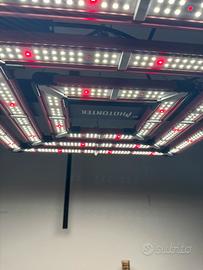 Lampada LED Coltivazione PhotonTek SQ300W Pro