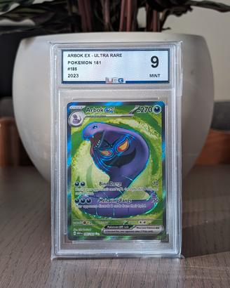Arbok Ex Holo Pokémon #185/165 PSA 9 Mint