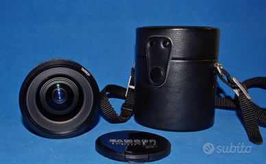 Tamron adaptall 01B 24 mm f 2.5, tappo, custodia
