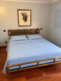 Pregiato Letto in ottone