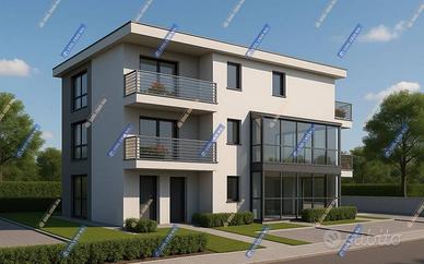 APPARTAMENTO CON GIARDINO E POSTO AUTO INGRESSO IN