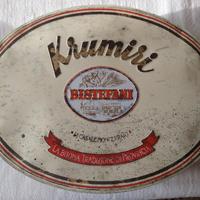 scatola latta Krumiri Bistefani