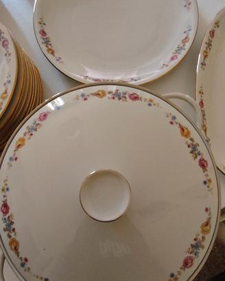 servizio piatti vassoio zuppiera vintage 