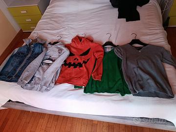 Lotto 5 pezzi x bambino di 9-10 anni