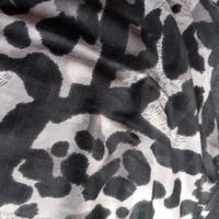 Foulard grigio/bianco