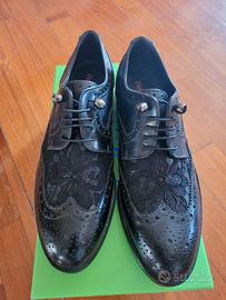 Scarpe stringate eleganti con pizzo-Nuove(N.37)