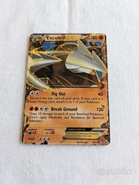 Carta Pokémon Excadrill EX 82/113 - Nero e Bianco