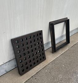 Coperchio in ghisa per tombino 600x600