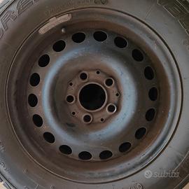4 cerchi in ferro x gomme 195 R15
