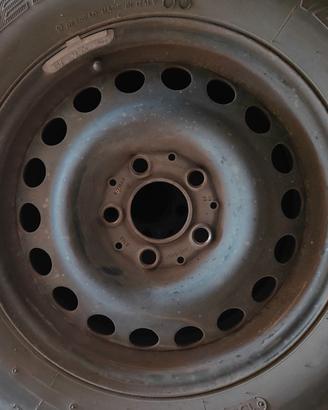 4 cerchi in ferro x gomme 195 R15