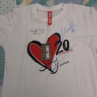 maglietta autografata Bobo Vieri e N.ventola