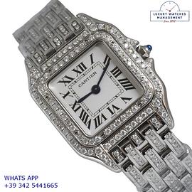 Cartier Panthère Ladies medium 27MM Custom iced