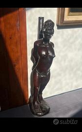 Scultura figura Africana