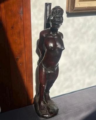 Scultura figura Africana
