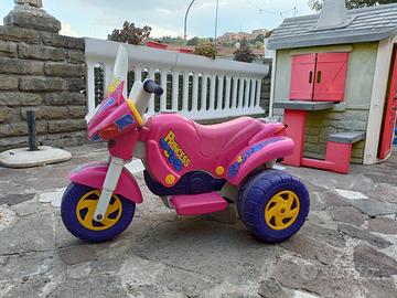 moto a 3 ruote peg Perego princess 6v
