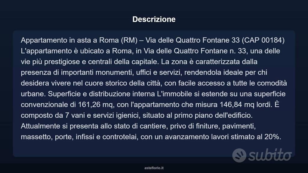 Appartamento – Roma, Monti, Municipio Roma I - Vista 5