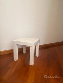 3x Tavolino Ikea legno bianco