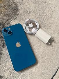 iPhone 13 blu 128g batteria 66%