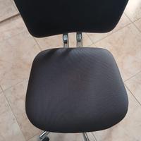 SEDIA DA SCRIVANIA CON ROTELLE 