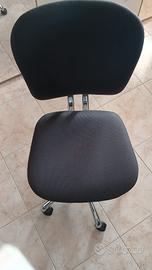 SEDIA DA SCRIVANIA CON ROTELLE 