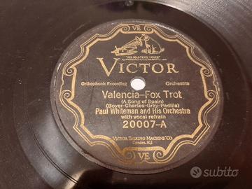 Vinile 78 giri Victor 20007,  Paul Whiteman