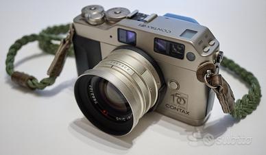 Contax G1 + obbiettivo Zeiss 42mm f2 Green Label