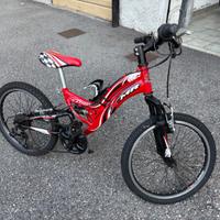 Bicicletta bimbi xmr lion full suspension