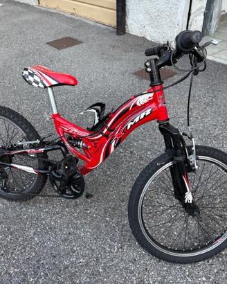 Bicicletta bimbi xmr lion full suspension
