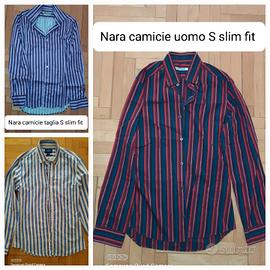 Nara camicie uomo S slim fit 